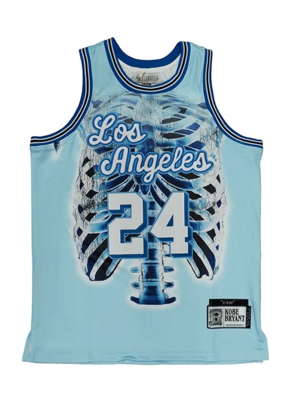 NWT HEADGEAR CLASSICS Los Angeles Kobe Bryant X-Ray Basketball Jersey, Size XL